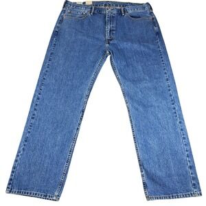 Levi's 505 Regular Fit Men's Jeans 40x32 Blue Denim Casual Pants New